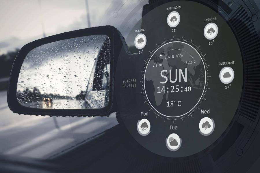 Termometr z zegarkiem i kalendarzem do samochodu jako praktyczne wyposażenie Twojego auta